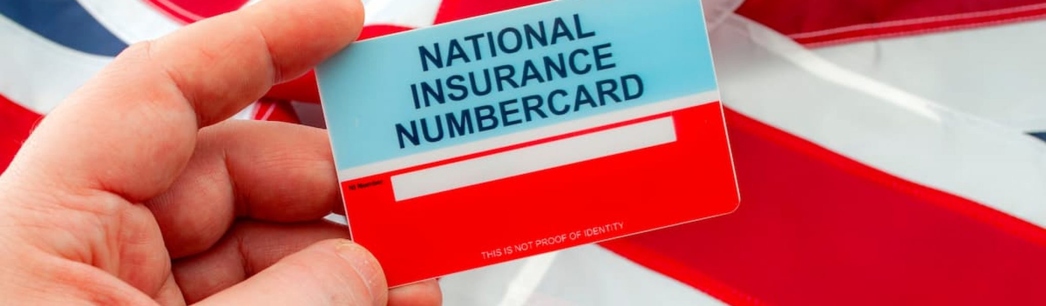 National Insurance card sample